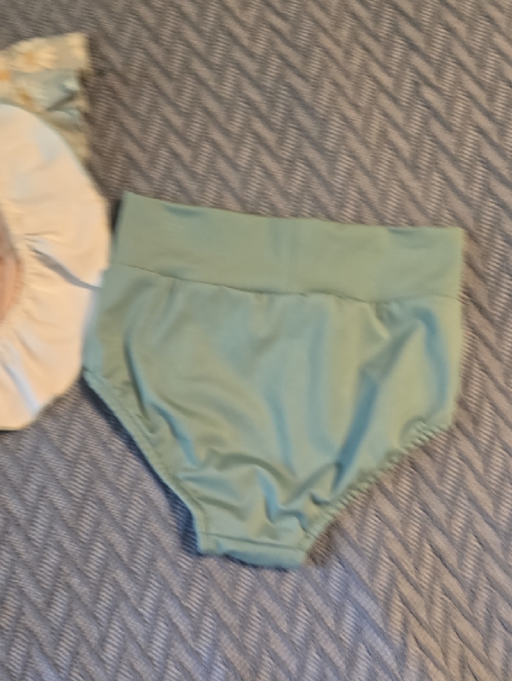 Evie's Studio Daisy Ruffle Two-Piece Set - Sage - Picture 5 of 7